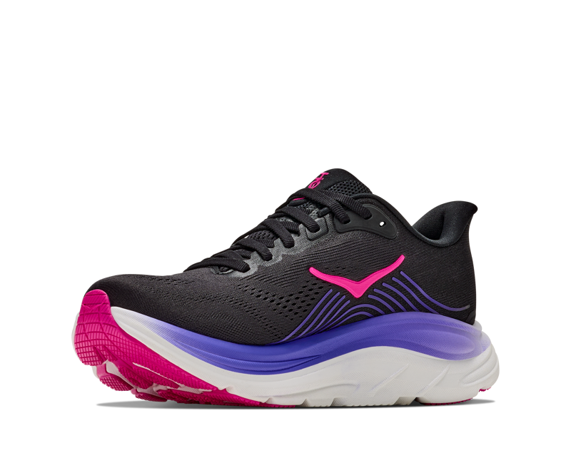 Hoka - Women's Shoe's - Black / Neon Nebula-3