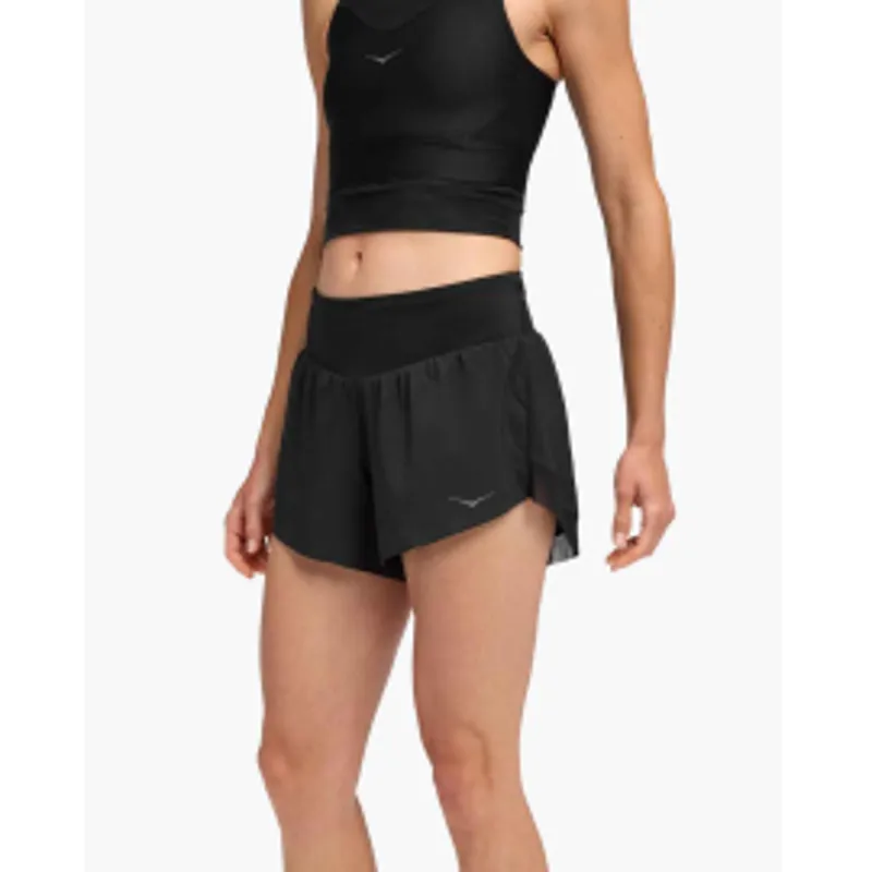 Hoka women's glide 4 short - Black