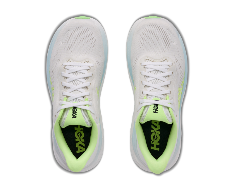 Hoka Clifton 11 Wide - Women's Shoe's - Frost / Neon Yuzu-6