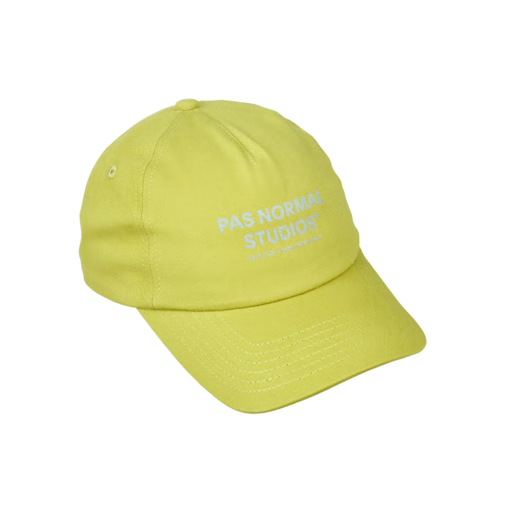 Js Cycles Pas Normal Studios Off-Race Cotton Cap - Moss  | Free delivery over £50 & Cycle Scheme available.