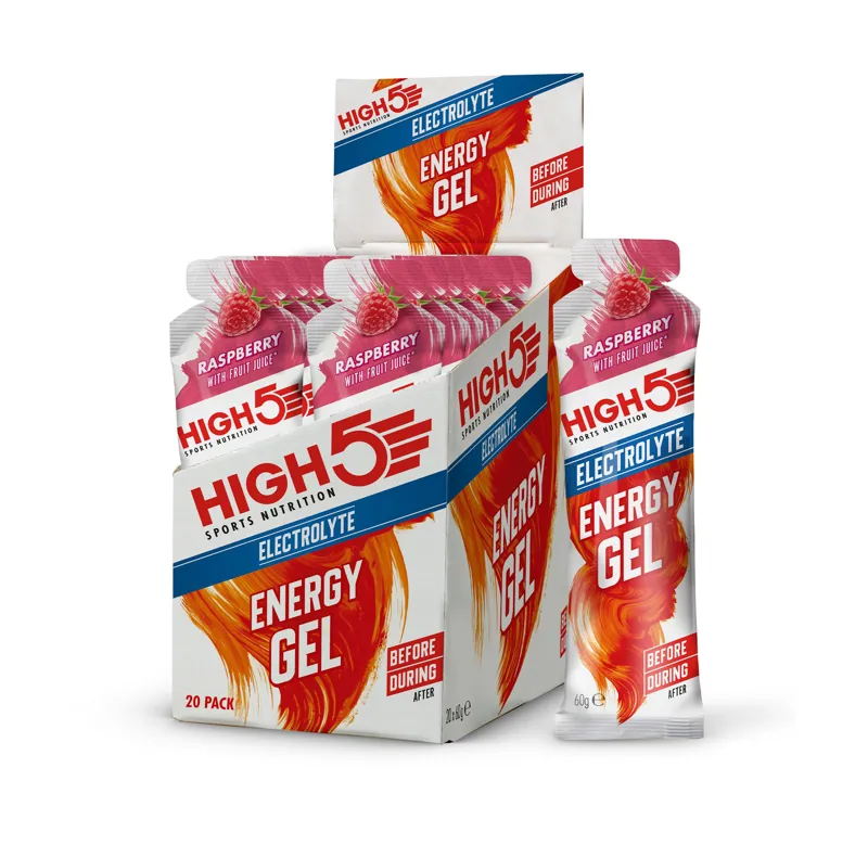 High5 Energy Gel Electrolyte Single Gels 60g - Various Flavours -1