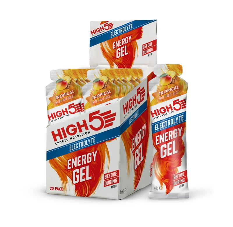 High5 Energy Gel Electrolyte Single Gels 60g - Various Flavours -2