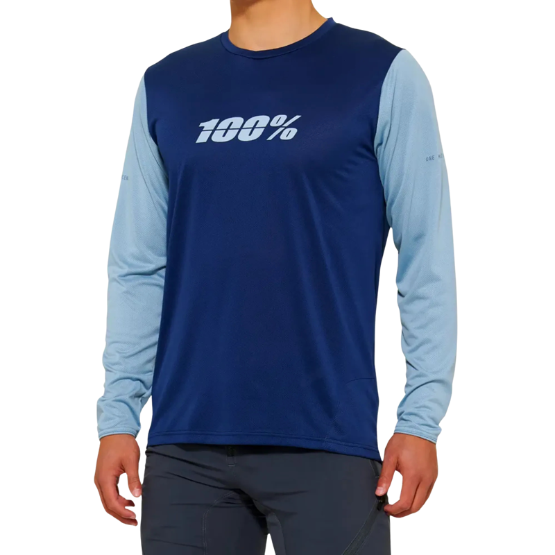 100 Ridecamp Long Sleeve Jersey Navy