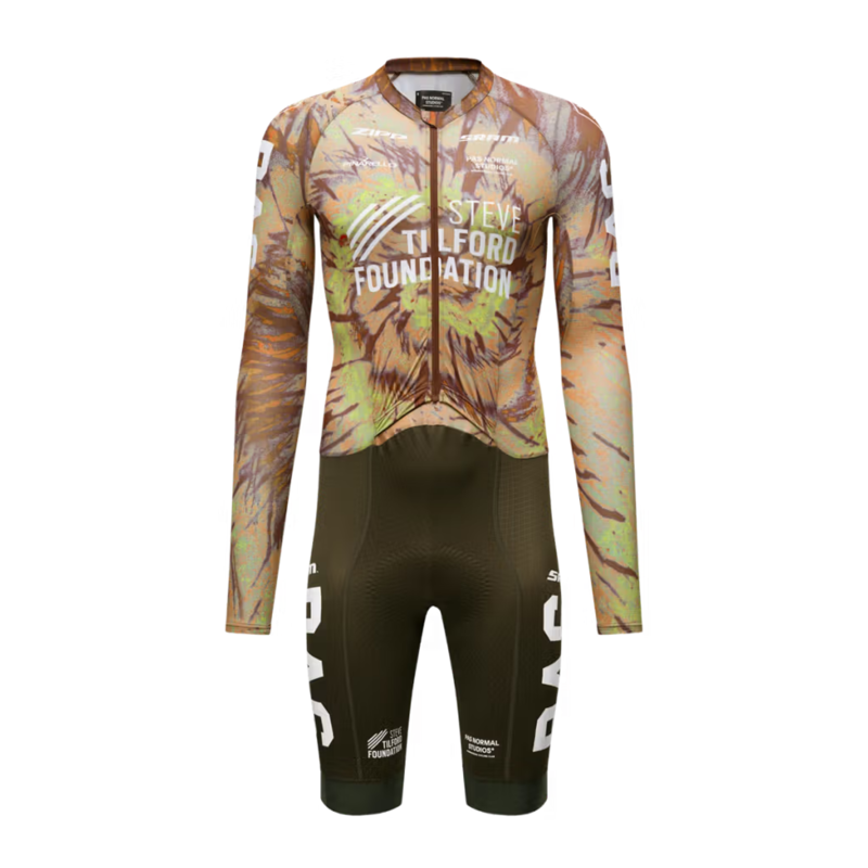 Pas Normal Studios Men's STFR Mechanism Long Sleeve Speedsuit - STFR Beige