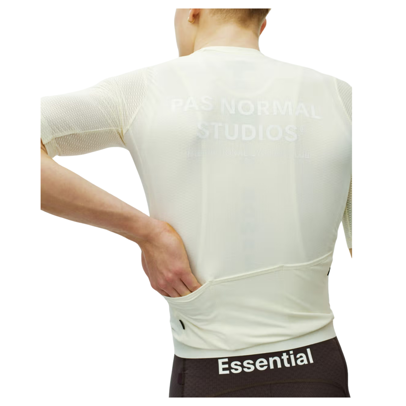 2026 Pas Normal Studios Men's Essential Light Jersey - Off White-2