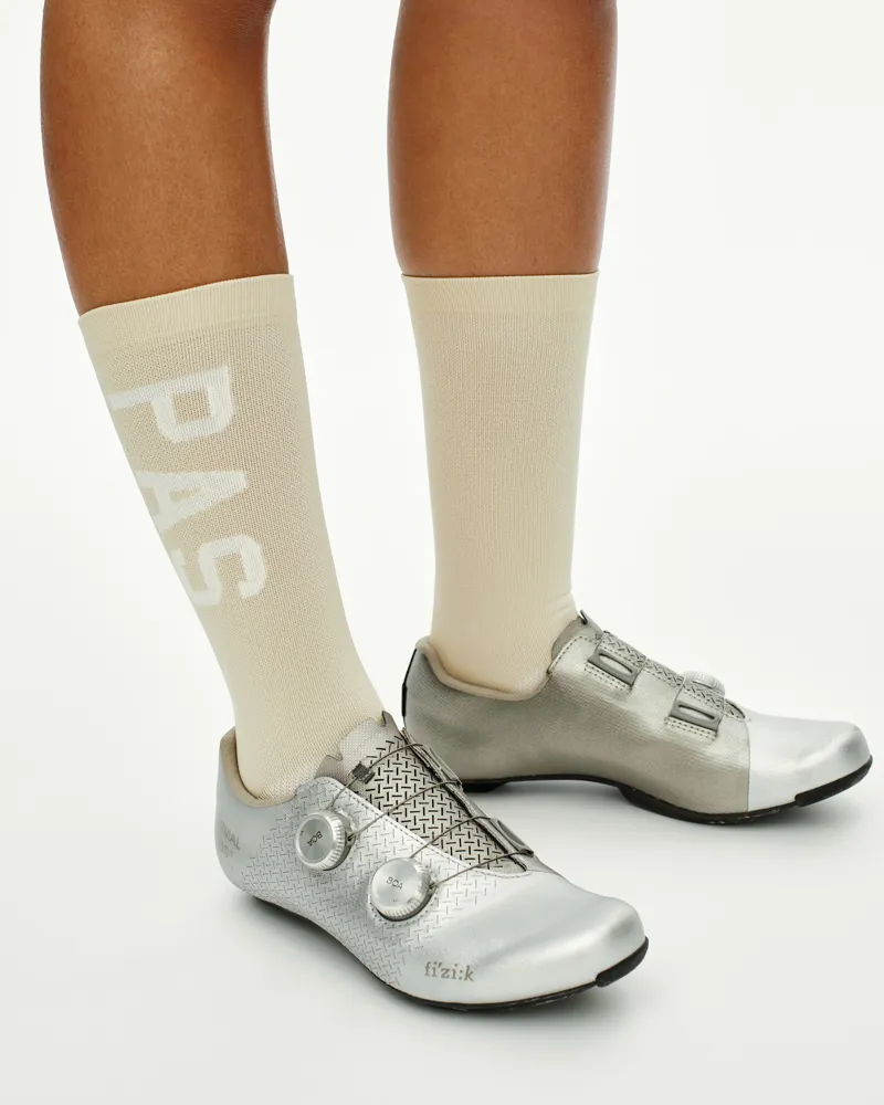 Pas Normal Studios PAS Race Socks - Cream-7