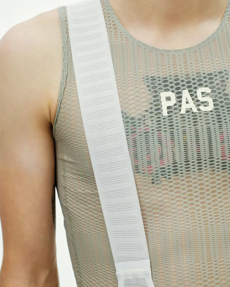 Pas Normal Studios PAS Mechanism Pro Sleeveless Baselayer - Light Grey-3