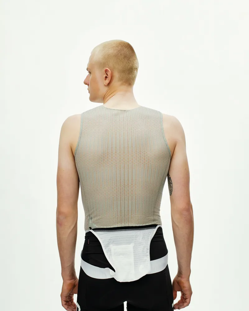 Pas Normal Studios PAS Mechanism Pro Sleeveless Baselayer - Light Grey-7