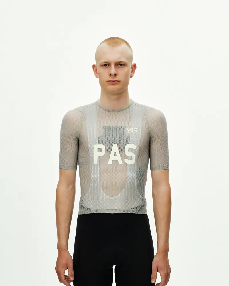 Pas Normal Studios PAS Mechanism Pro Zipless Jersey - Light Grey-8