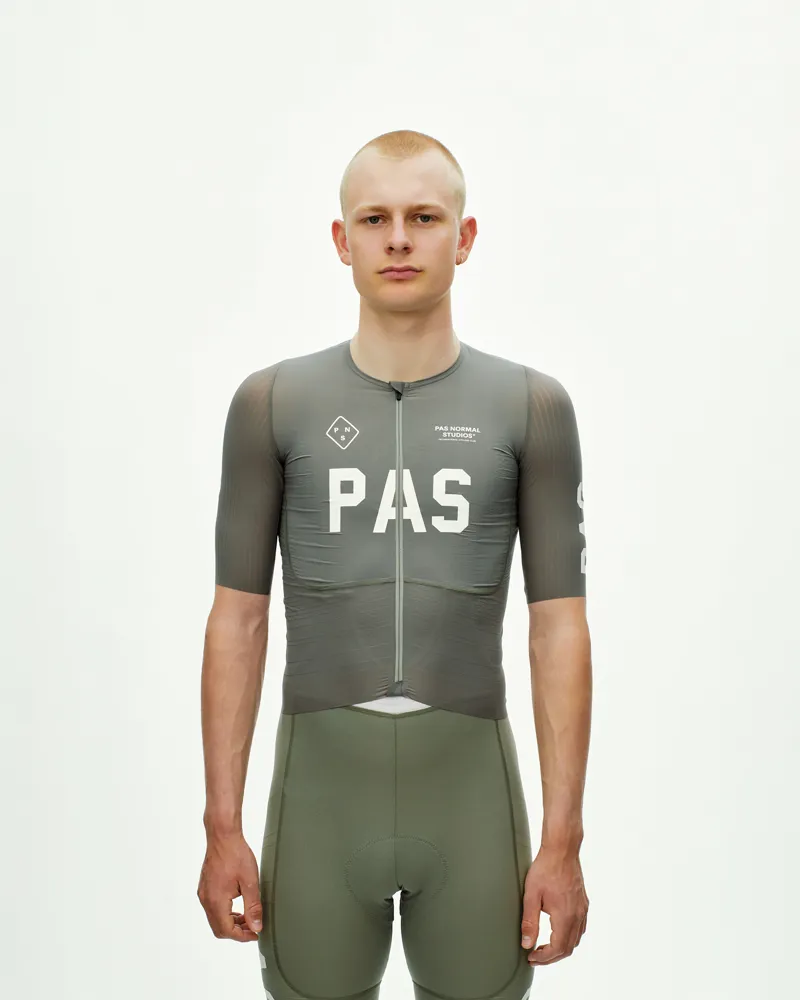Pas Normal Studios PAS Mechanism Pro Jersey - Grey Moss-9