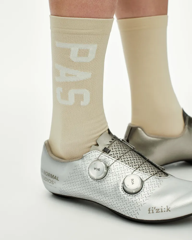 Pas Normal Studios PAS Race Socks - Cream-4