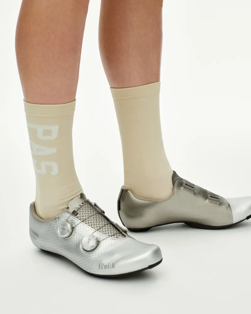 Pas Normal Studios PAS Race Socks - Cream-5