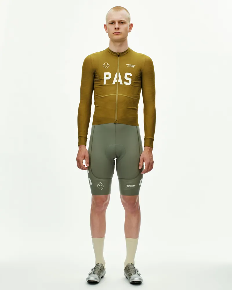 Pas Normal Studios PAS Mechanism Pro Long Sleeve Jersey - Khaki Green-9