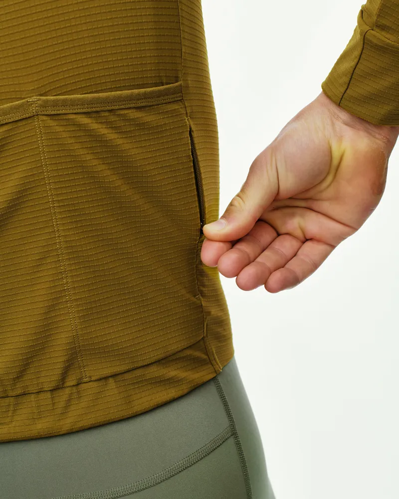 Pas Normal Studios PAS Mechanism Pro Long Sleeve Jersey - Khaki Green-12