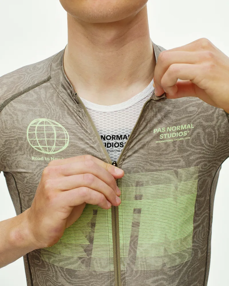 Pas Normal Studios Mechanism Logo jersey - AOP RTN Earth-6