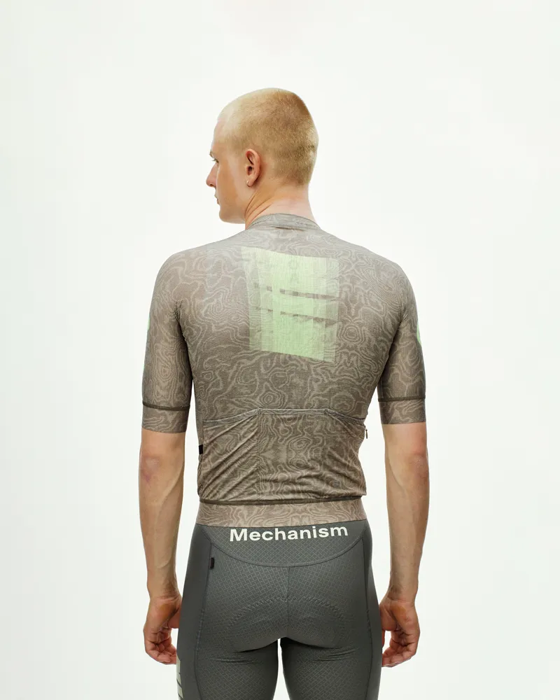 Pas Normal Studios Mechanism Logo jersey - AOP RTN Earth-7