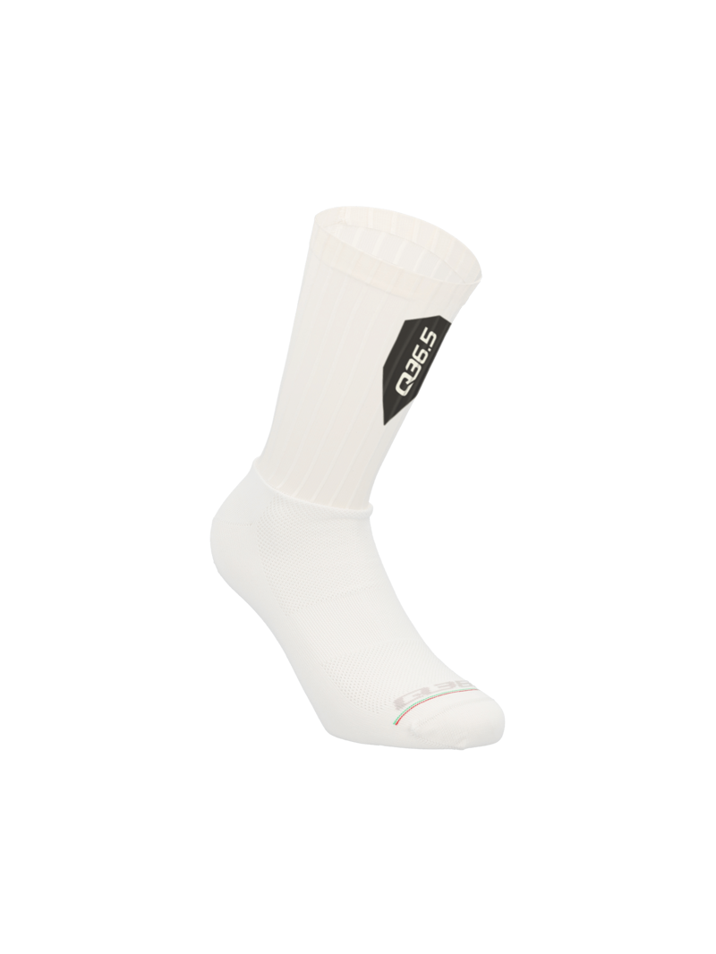 Q36.5 Dottore Aero 19 Socks - White