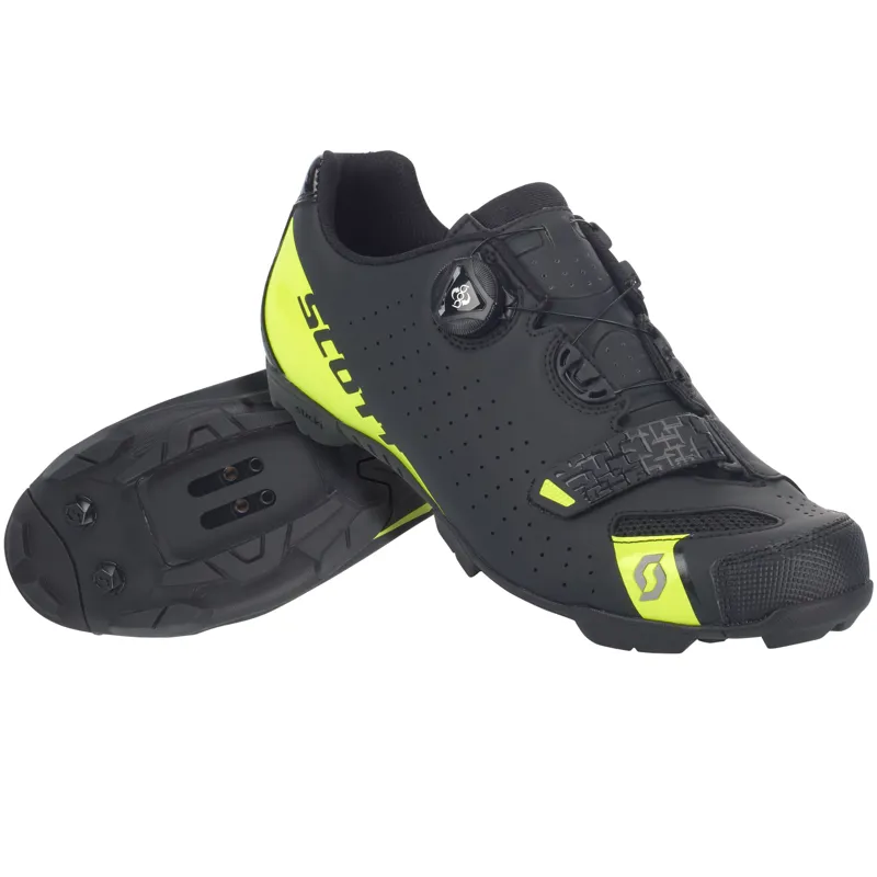 Scott Shoe Mtb Comp Boa matt black/sulphur yellow 