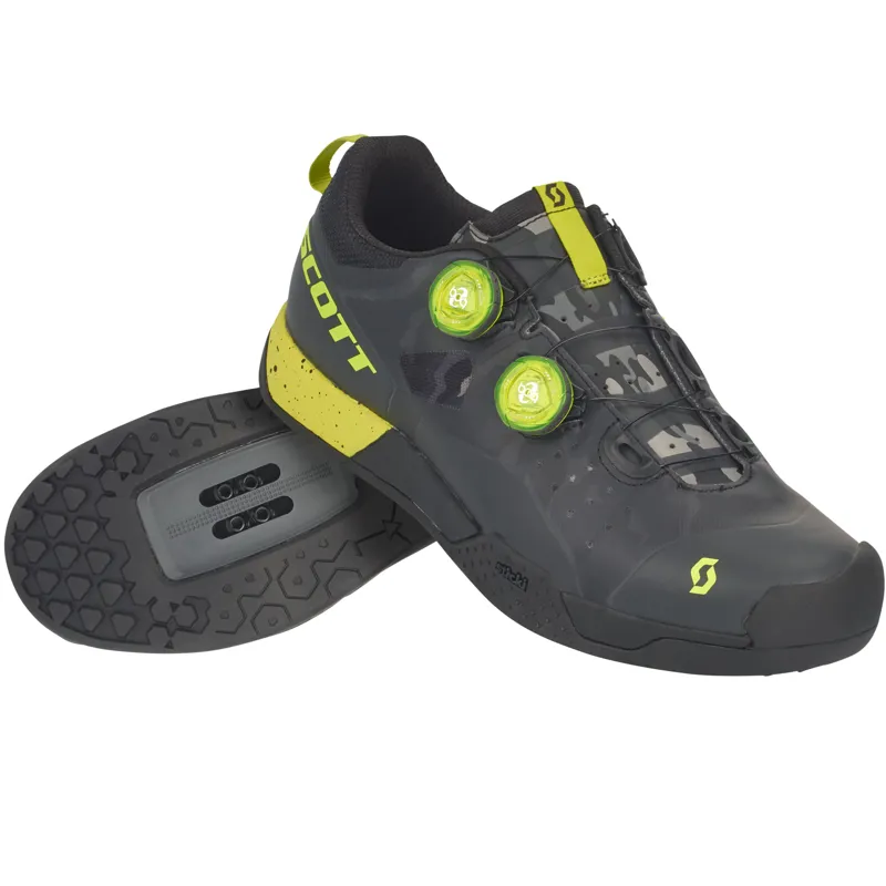 SCO Shoe Mtb AR Boa Clip black/sulphur yellow 