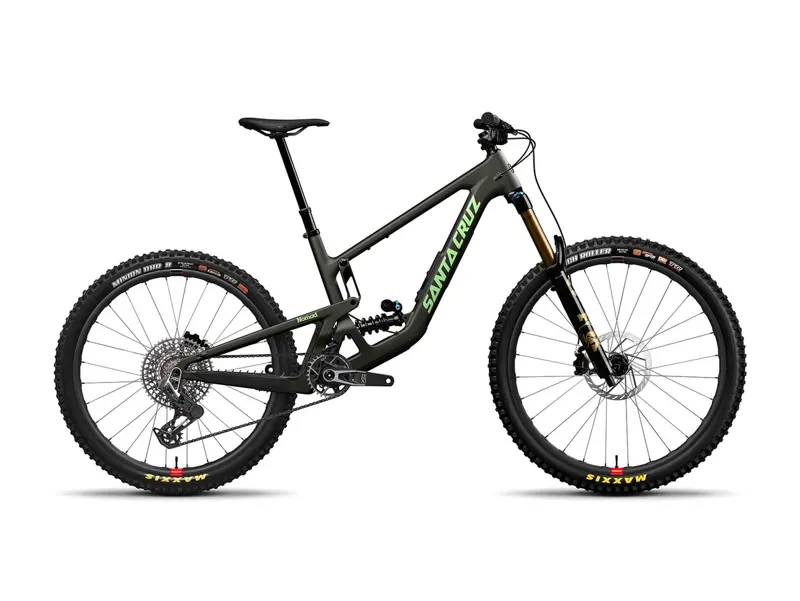 2027 Santa Cruz Nomad 7 Carbon CC - XO AXS RSV Coil - Gloss Metallic Earth