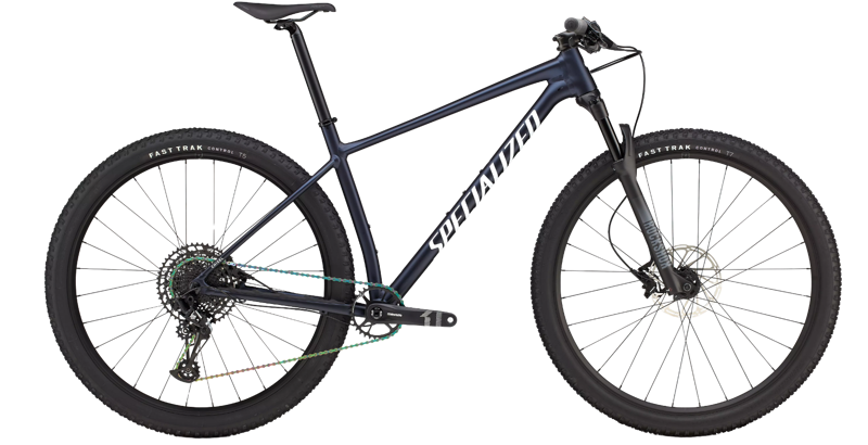 Specialized Chisel Hardtail Comp XC Mountain Bike in Marine/White