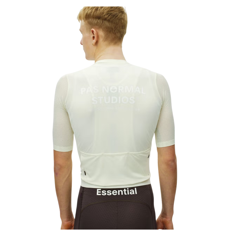 2026 Pas Normal Studios Men's Essential Light Jersey - Off White-3