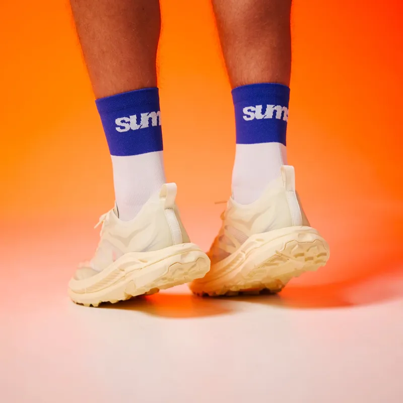 Sums All Season Socks - Blue/White-4