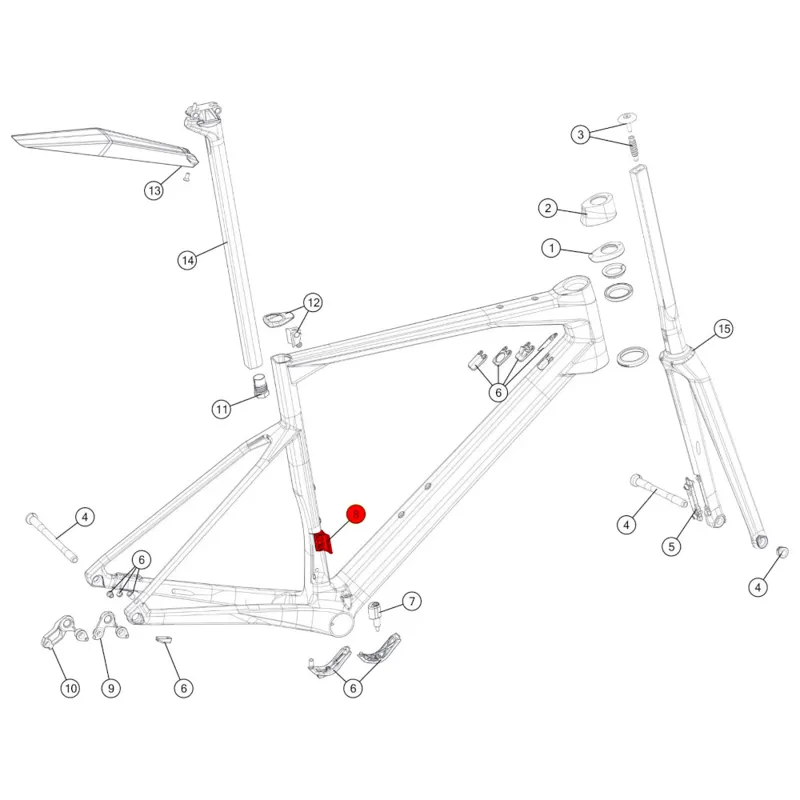 Front Derailleur Hanger SLR01-1