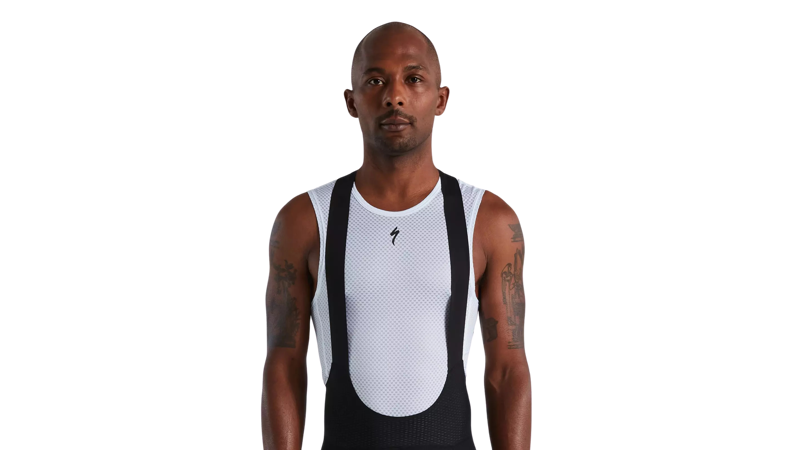 SL Sleeveless Base Layer White