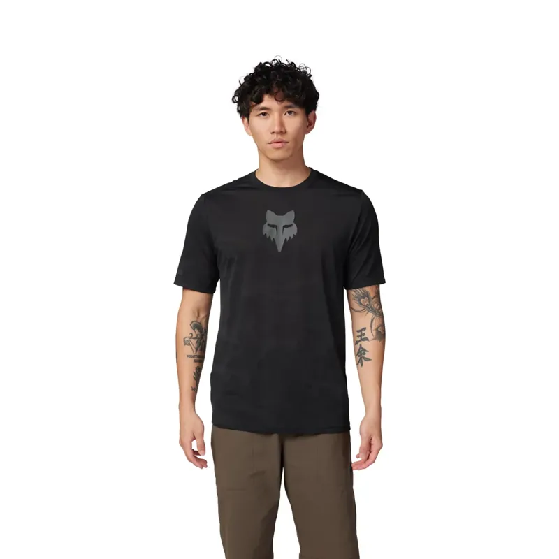 Fox Ranger TruDri Short Sleeve Jersey - Black-2