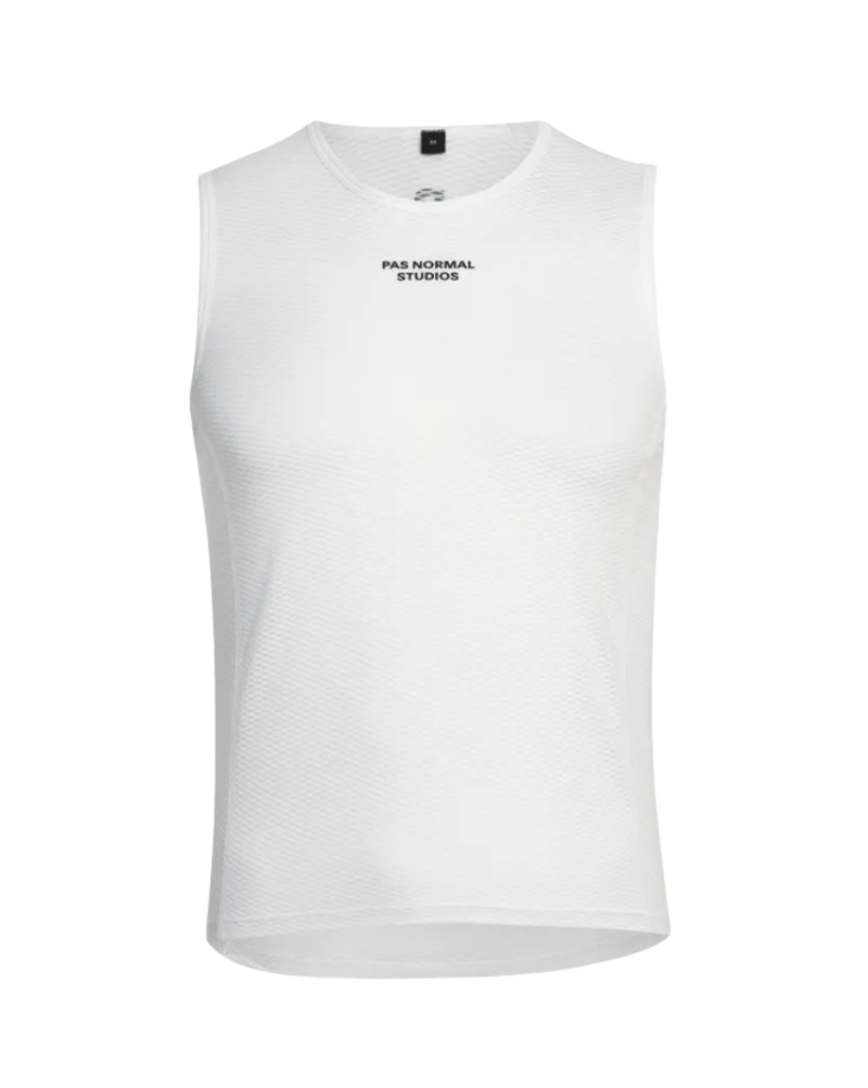 Pas Normal Studios Men's Sleeveless Base Layer  White