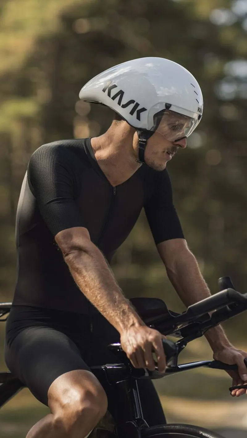 Kask Bambino Pro Evo TT/Triathlon  Helmet White Large-1