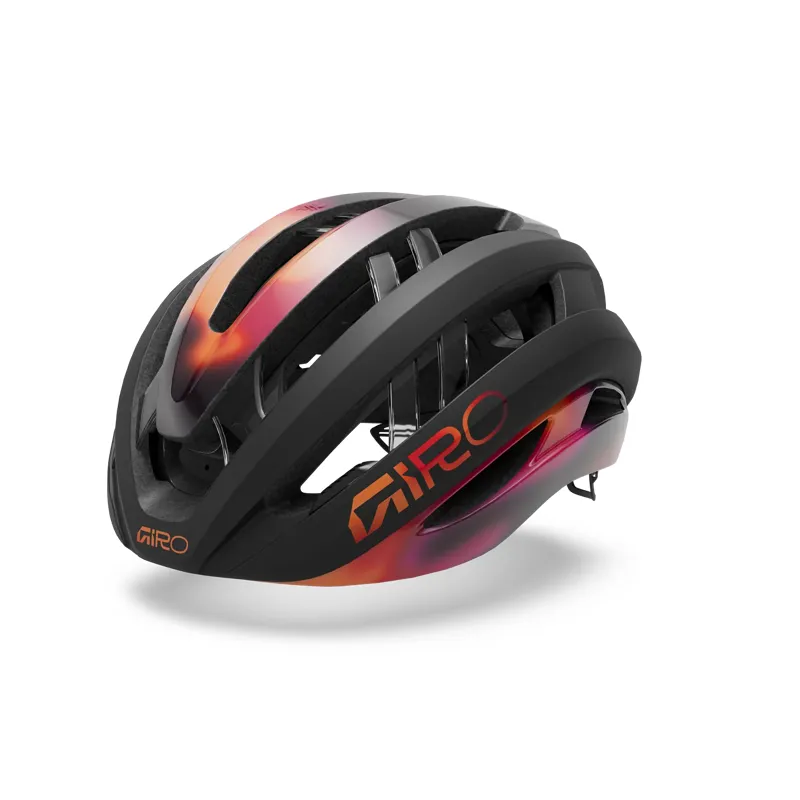 Giro Aries Spherical Helmet - Black/Frequency Orange