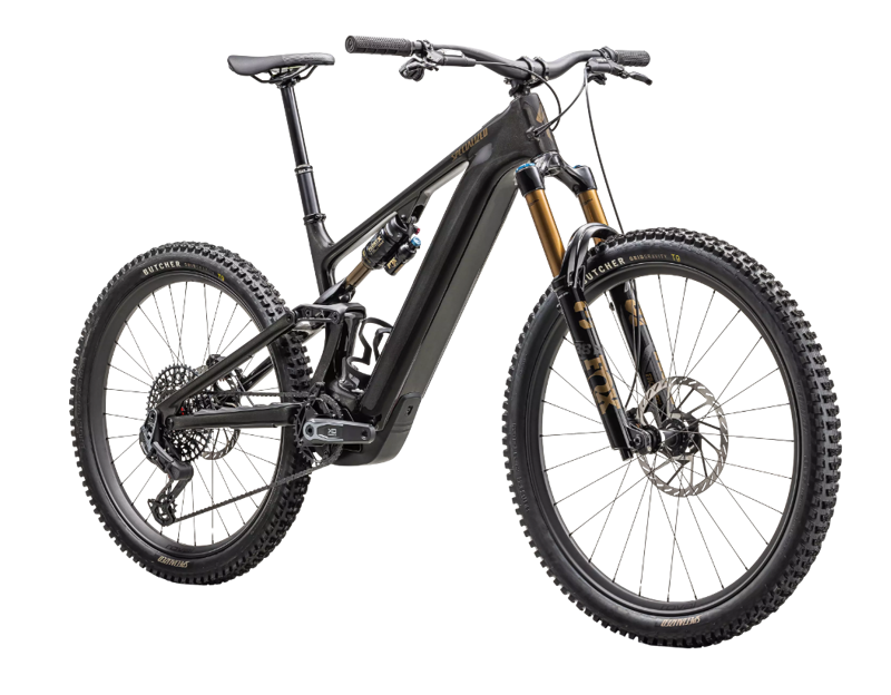 Specialized Turbo Levo 4 Pro E-Mountain Bike in Gloss Metallic Obsidian-1