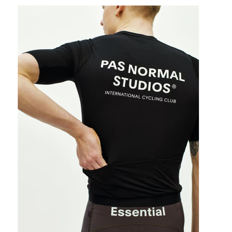 2026 Pas Normal Studios Men's Essential Light Jersey - Black-3