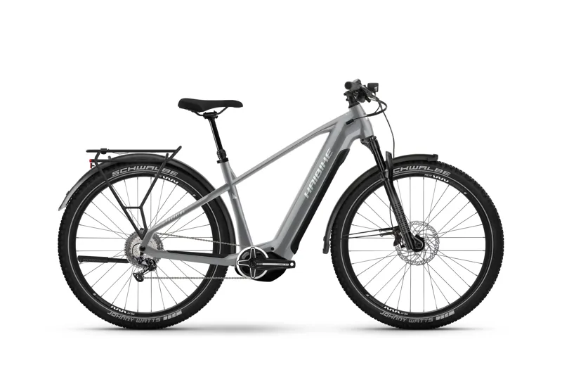 Haibike Trekking 7 High hybrid electric bike White
