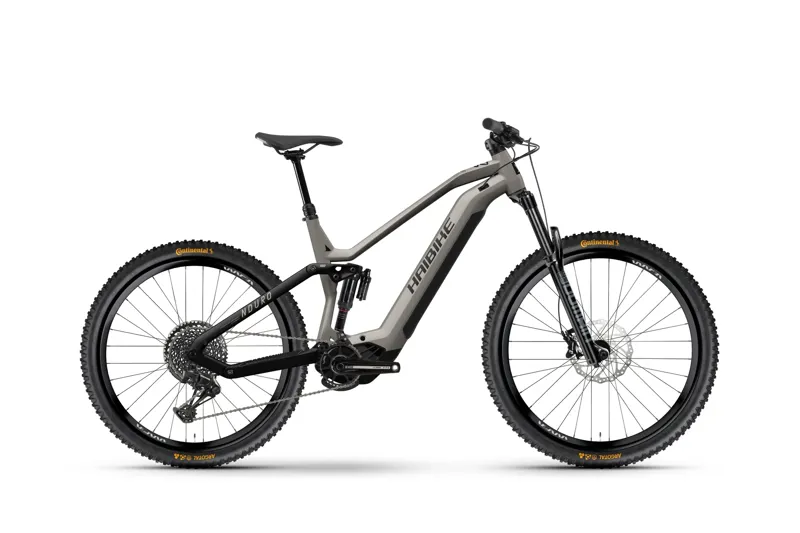 Haibike Nduro 6 Dual Suspension Electric Mountain Bike In Grey