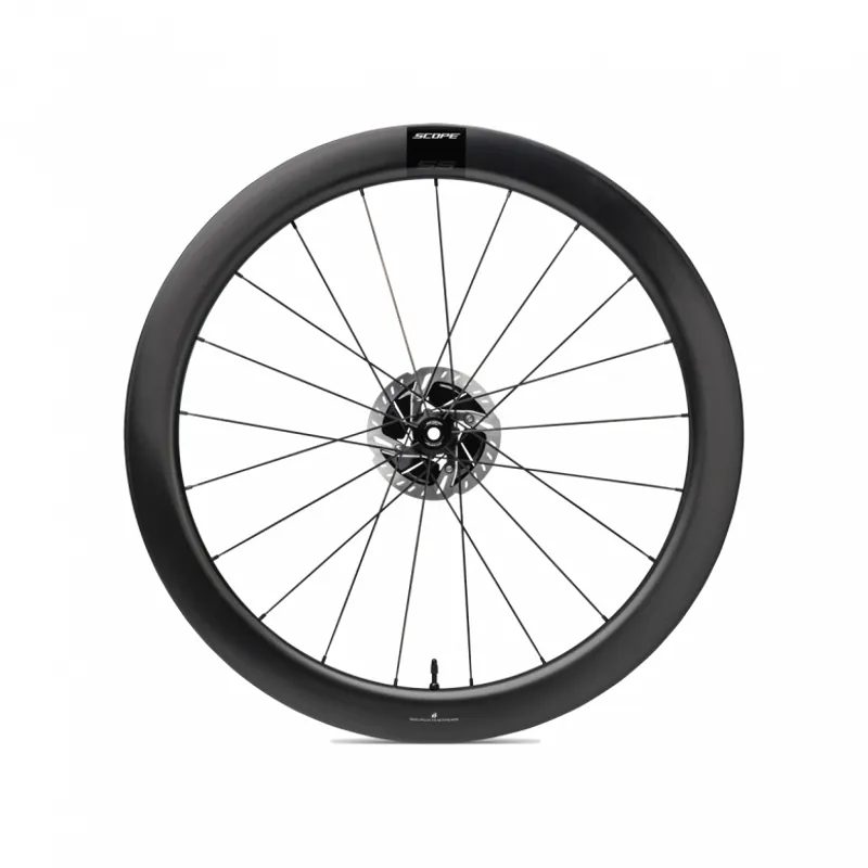 Scope S5 Disc Carbon Road Wheelset Black 55mm disc brake-1