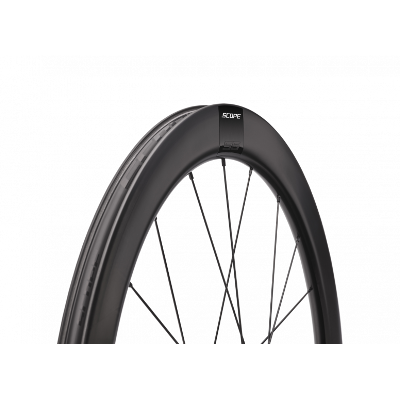 Scope S5 Disc Carbon Road Wheelset Black 55mm disc brake-2
