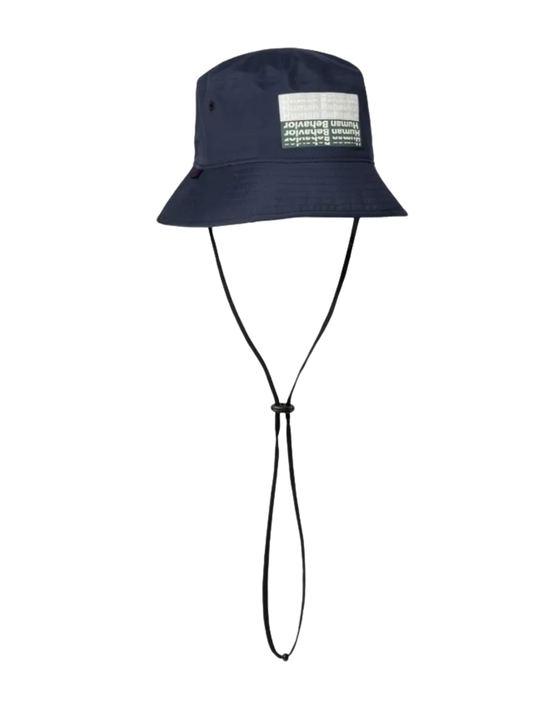 Pas Normal Studios T.K.O. Off-Race Shield Bucket Hat Black