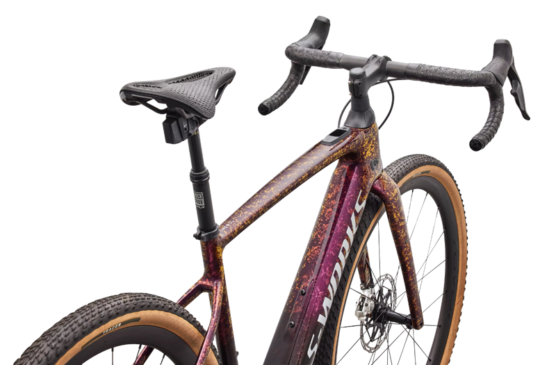 Specialized S-Works Turbo Creo 2 eRoad Bike in Bordeaux Metallic-3