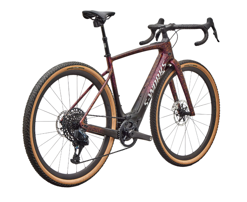 Specialized S-Works Turbo Creo 2 eRoad Bike in Bordeaux Metallic-2