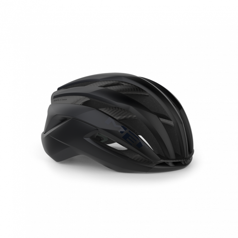 Met Trenta 3K Carbon Airframe Road Cycling Helmet - Black 