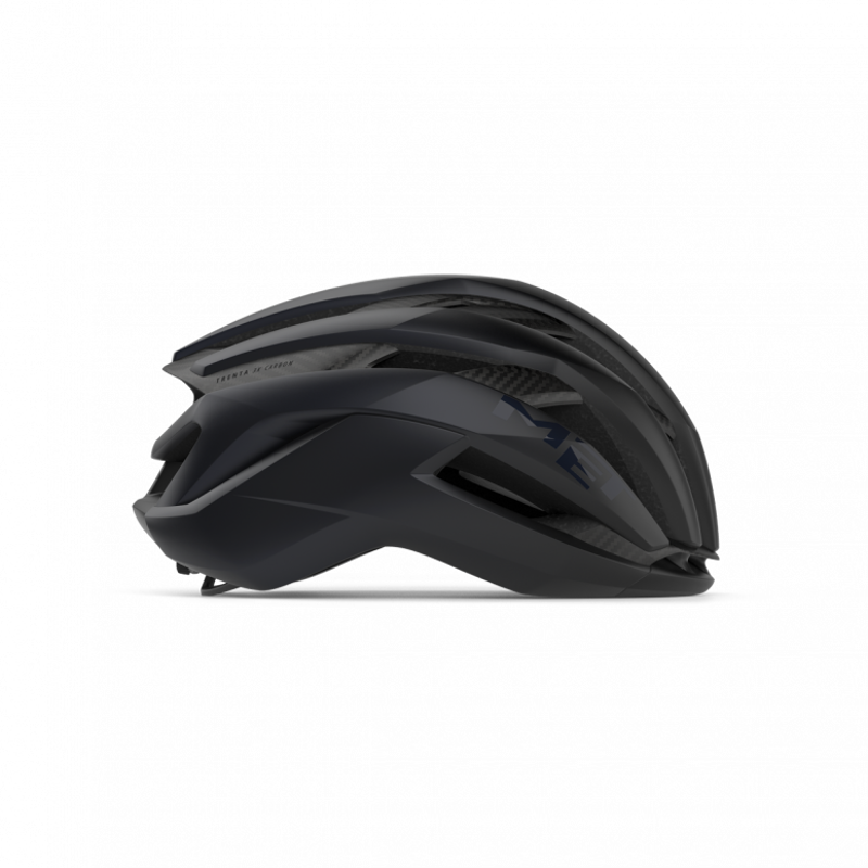 Met Trenta 3K Carbon Airframe Road Cycling Helmet - Black -1