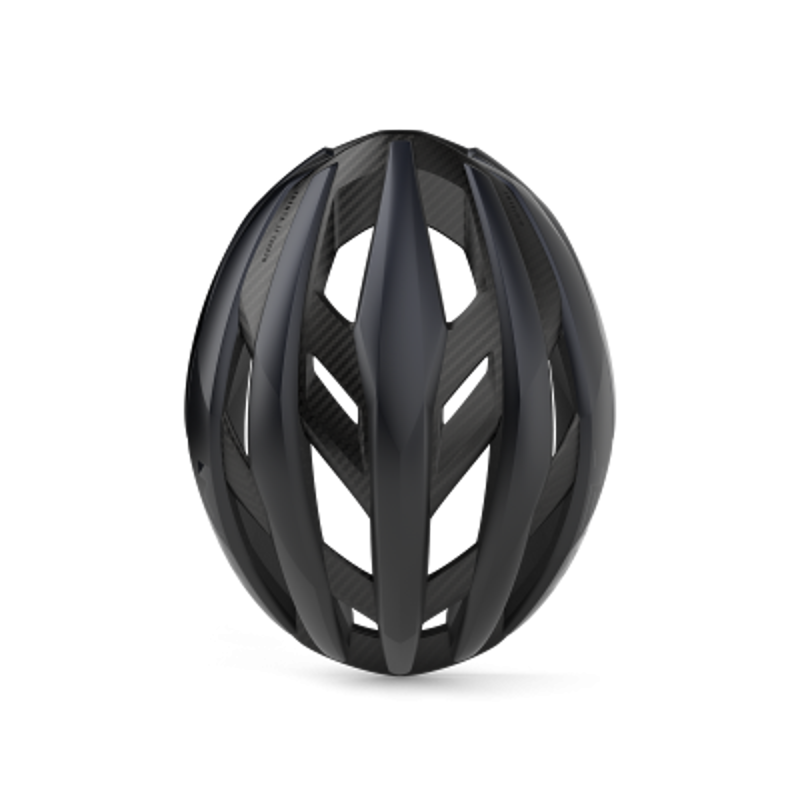 Met Trenta 3K Carbon Airframe Road Cycling Helmet - Black -3
