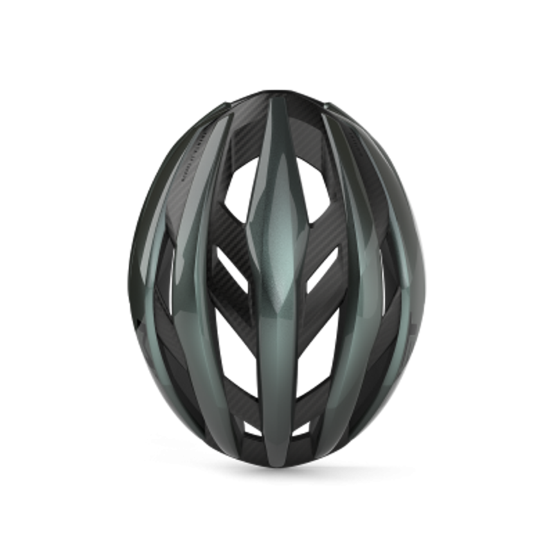 Met Trenta 3K Carbon Airframe Road Cycling Helmet - Teal -3