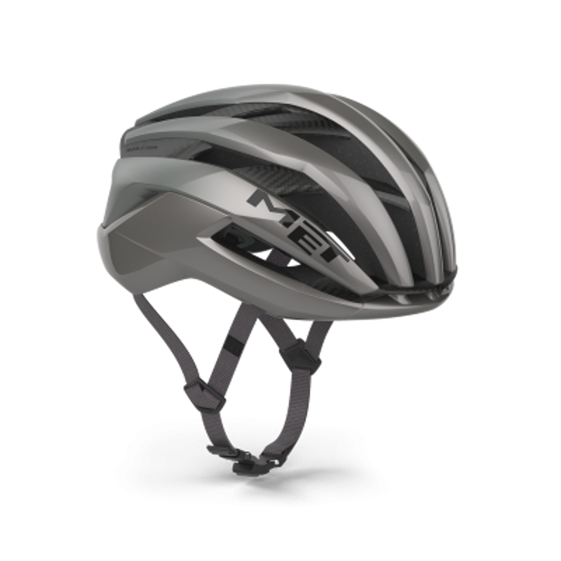 Met Trenta 3K Carbon Airframe Road Cycling Helmet - Grey -4