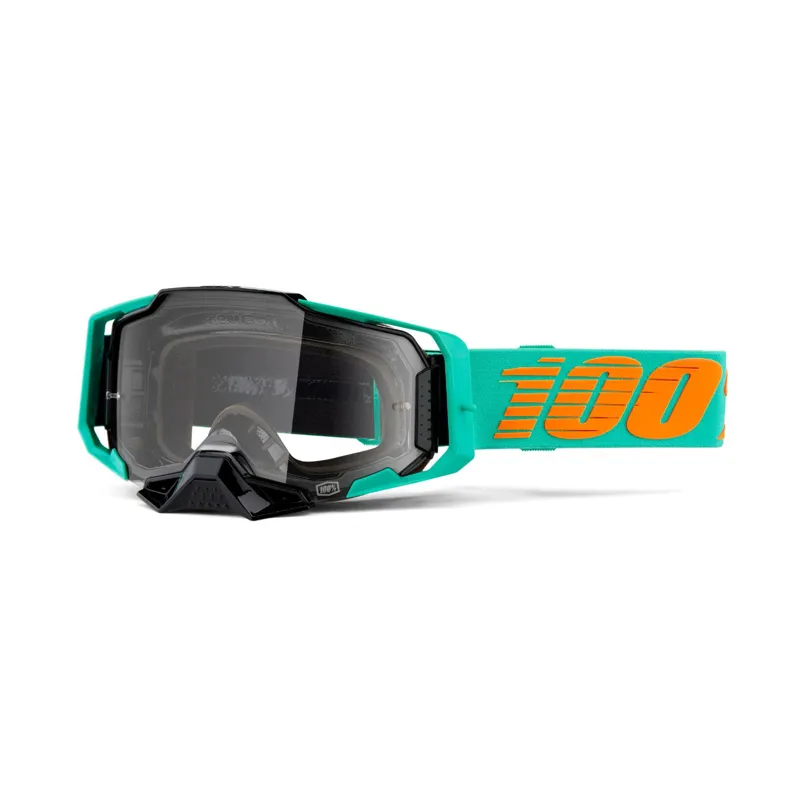 100% Clear Lens Armega Goggles in Clark