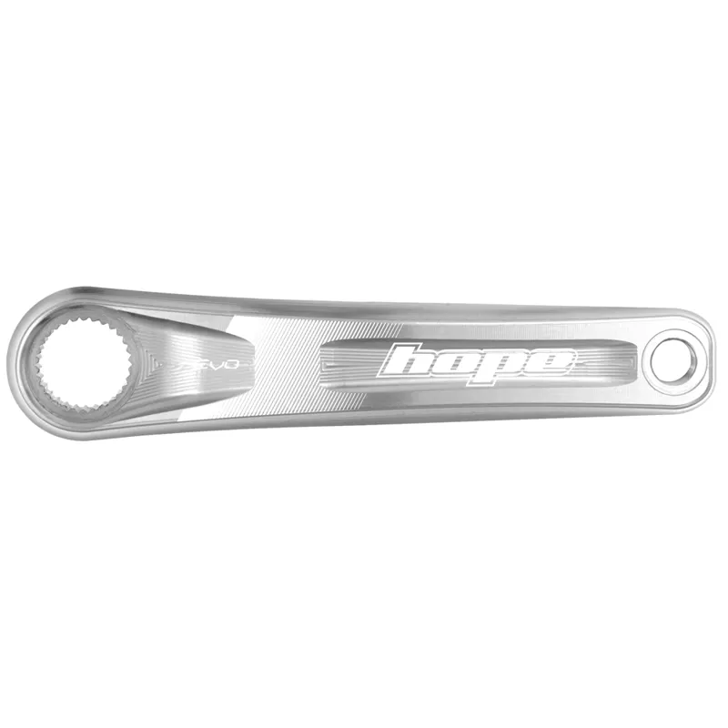 Hope EVO Replacement 175mm Non-Drive Side Crankarm in Silver