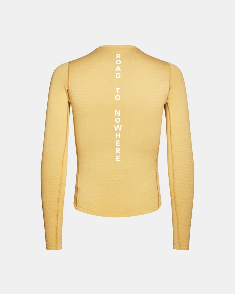 Pas Normal Studios Thermal Long Sleeve Baselayer Camel-1